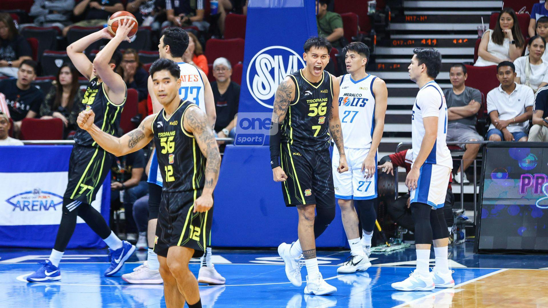 Poy Erram sizzles as TNT crushes Meralco, moves a win away from PBA PH Cup Finals berth